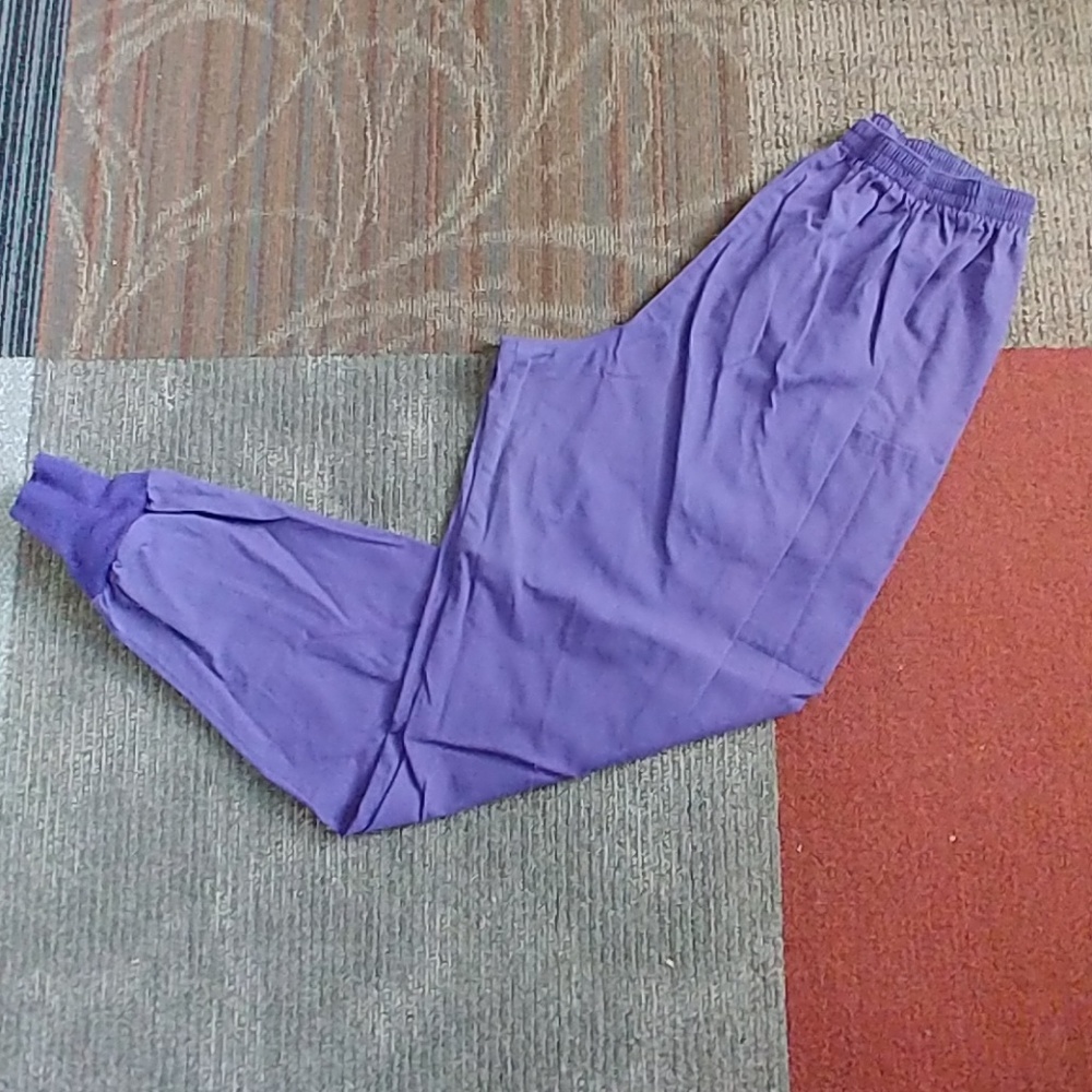 Simply Basic Purple Scrubs Pants
